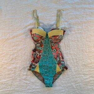 Maaji Swimwear One Piece Swimsuit Women’s Size S/Youth L(Multicolor)